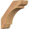 Ekena Millwork 5 1/2"W x 16"D x 16"H Olympic Smooth Knee Brace, Western Red Cedar BRC06X16X16OLY00SWR - alternate 1